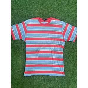 Polo by Ralph Lauren Colorblock Striped Short Sleeve Tee – Size L